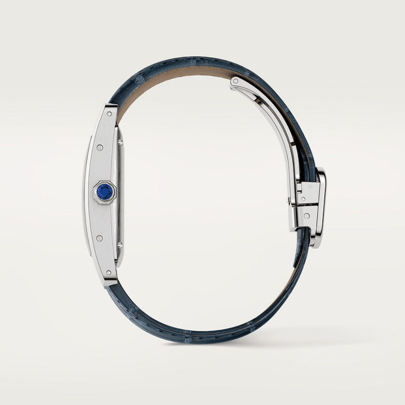 TANK AM??RICAINE WATCH MEDIUM MODEL STEEL LEATHER CRWSTA0044 - Image 6