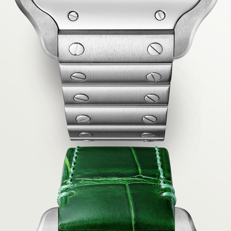 SANTOS DE CARTIER WATCH MEDIUM MODEL STEEL CRWSSA0061 - Image 3