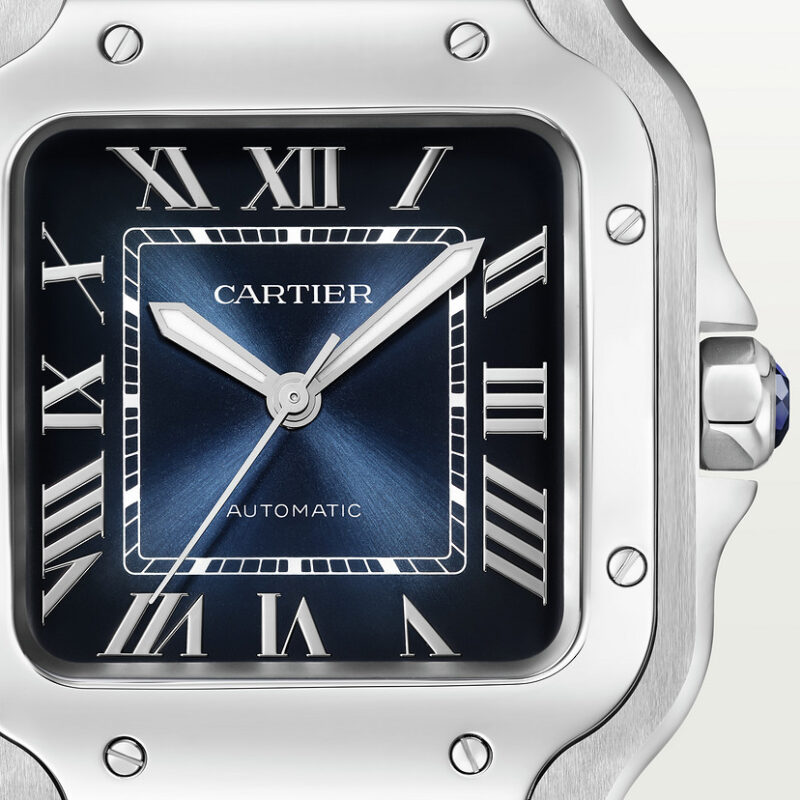 SANTOS DE CARTIER WATCH MEDIUM MODEL STEEL CRWSSA0063 - Image 7