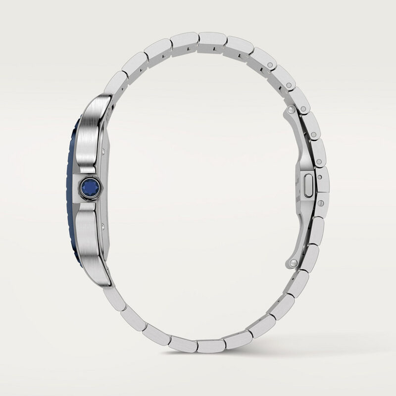 SANTOS DE CARTIER WATCH LARGE MODEL STEEL PVD CRWSSA0047 - Image 6