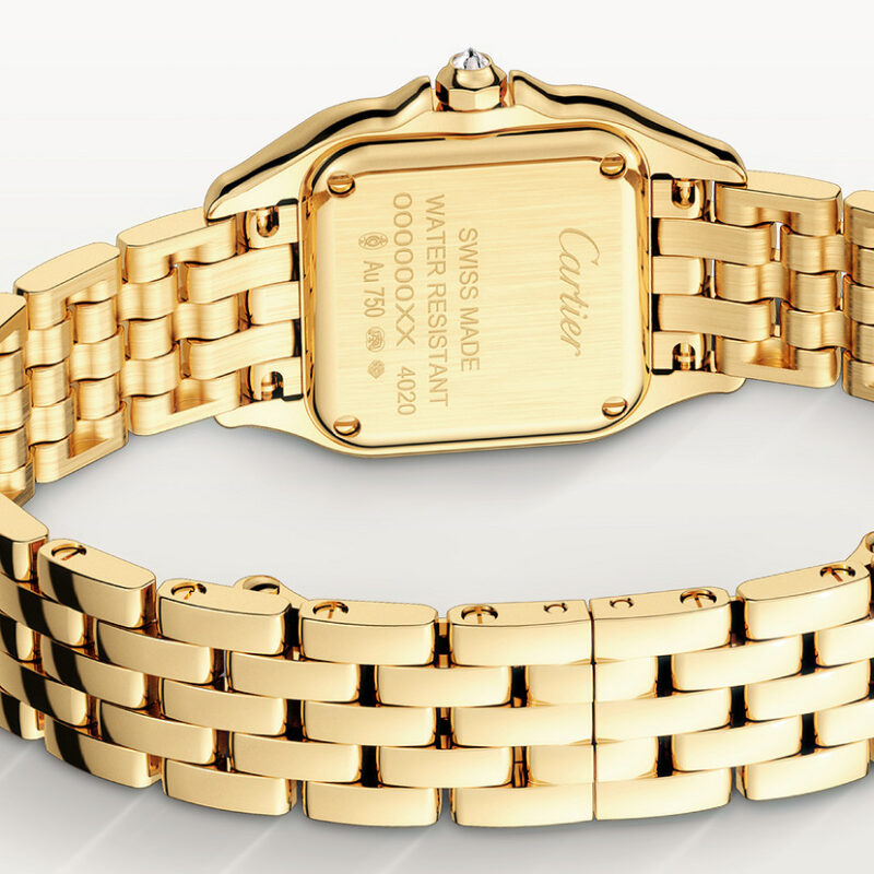 PANTH??RE DE CARTIER WATCH SMALL MODEL QUARTZ MOVEMENT YELLOW GOLD DIAMONDS CRWJPN0048 - Image 3