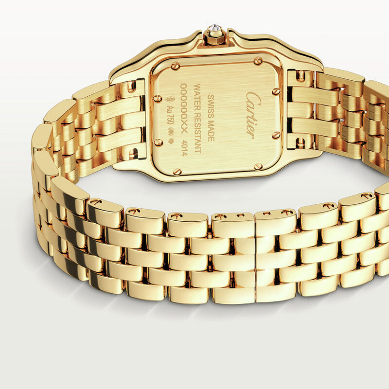 PANTH??RE DE CARTIER WATCH MEDIUM MODEL QUARTZ MOVEMENT YELLOW GOLD DIAMONDS CRWJPN0016 - Image 3