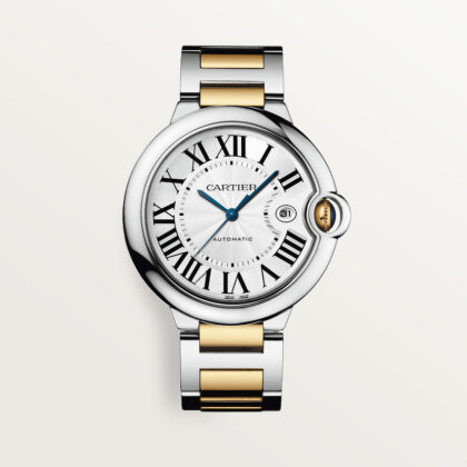 BALLON BLEU DE CARTIER WATCH 42MM YELLOW GOLD STEEL CRW2BB0022