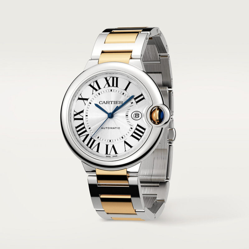 BALLON BLEU DE CARTIER WATCH 42MM YELLOW GOLD STEEL CRW2BB0022 - Image 2