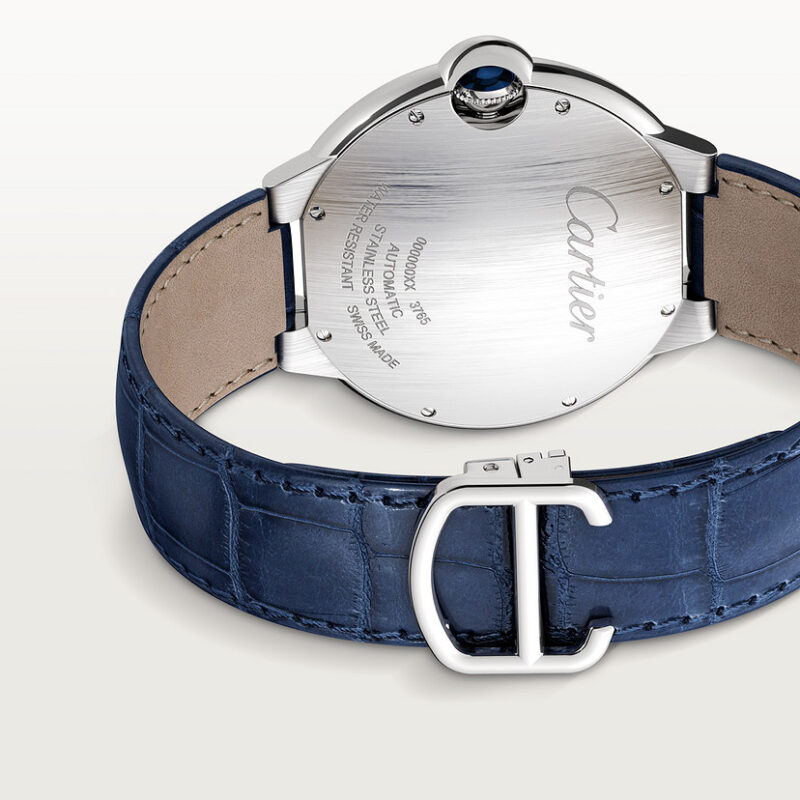 BALLON BLEU DE CARTIER WATCH 42 MM STEEL LEATHER CRWSBB0027 - Image 4