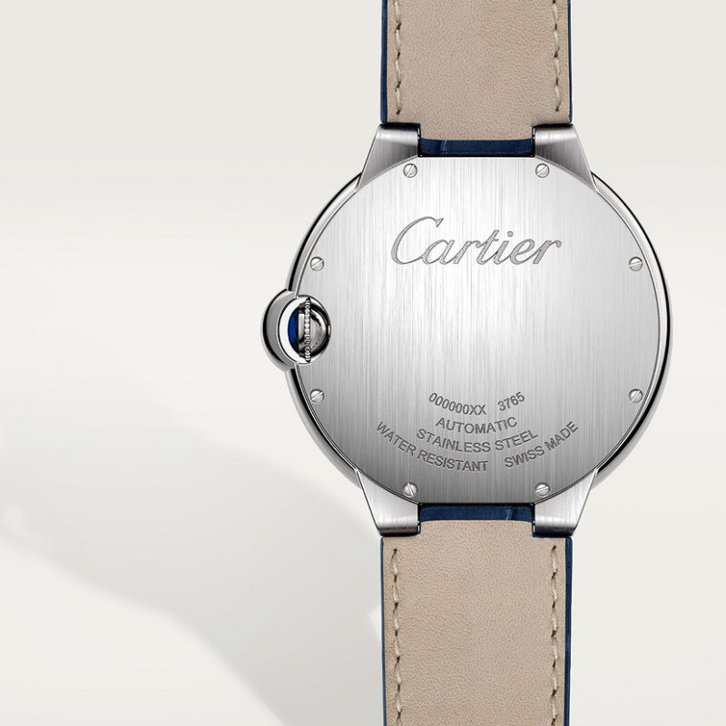 BALLON BLEU DE CARTIER WATCH 42 MM STEEL LEATHER CRWSBB0027 - Image 5
