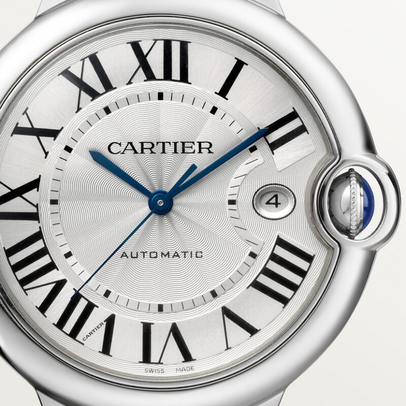 BALLON BLEU DE CARTIER WATCH 42 MM STEEL LEATHER CRWSBB0026 - Image 4