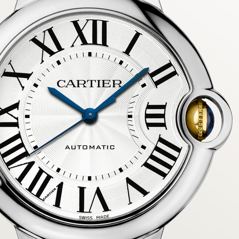 BALLON BLEU DE CARTIER WATCH 36MM YELLOW GOLD STEEL CRW2BB0012 - Image 4