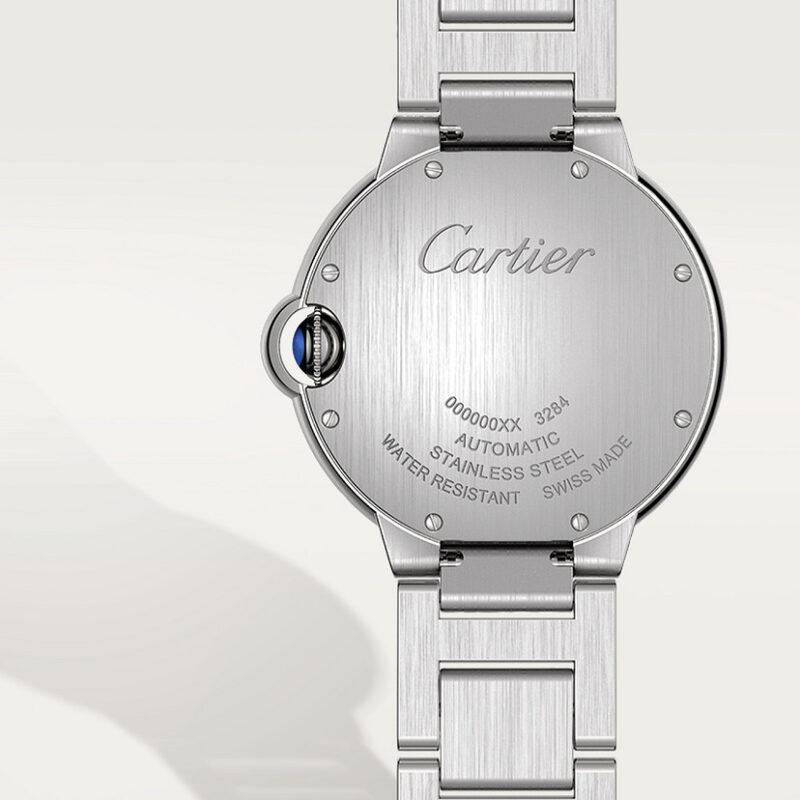 BALLON BLEU DE CARTIER WATCH 36 MM STEEL DIAMONDS CRW4BB0024 - Image 3