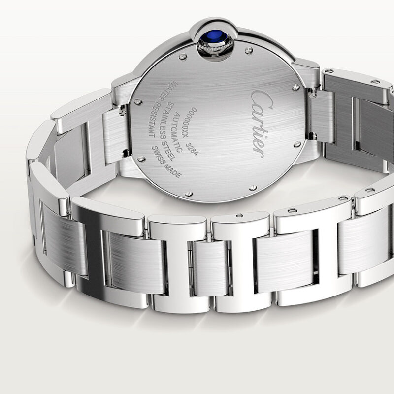 BALLON BLEU DE CARTIER WATCH 36 MM STEEL DIAMONDS CRW4BB0024 - Image 6