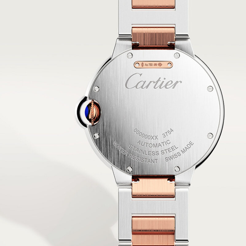 BALLON BLEU DE CARTIER WATCH 36 MM ROSE GOLD STEEL CRW2BB0033 - Image 2