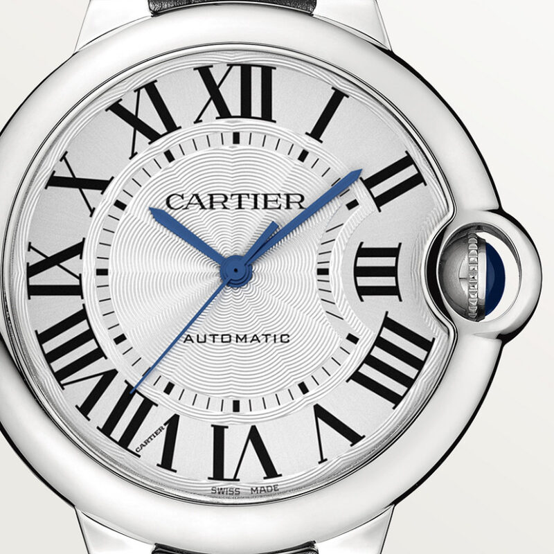 BALLON BLEU DE CARTIER WATCH 36 MM STEEL LEATHER CRWSBB0028 - Image 3