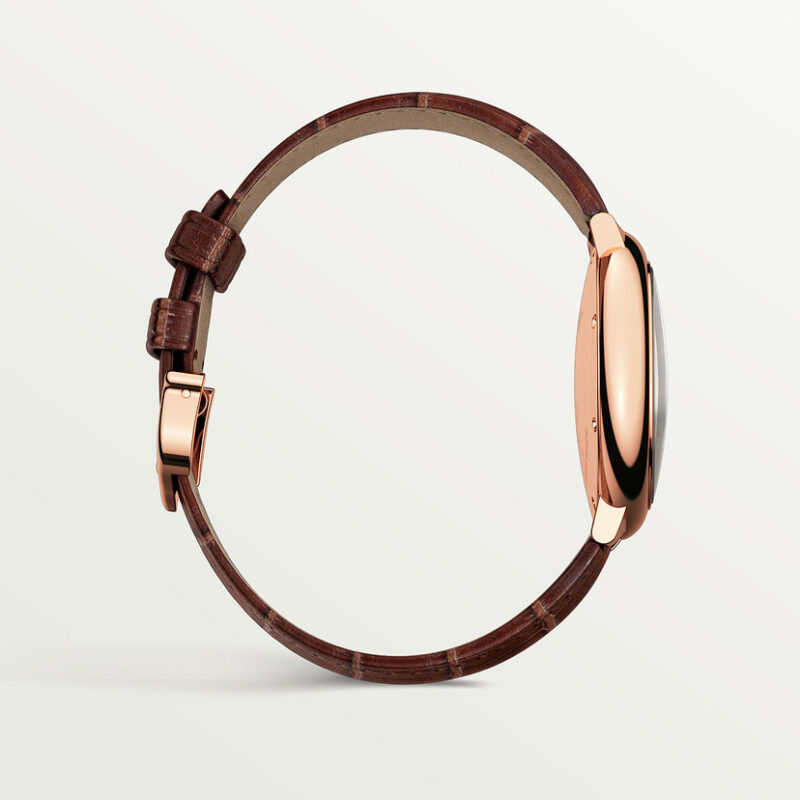 BALLON BLEU DE CARTIER WATCH 33MM ROSE GOLD LEATHER CRW6920097 - Image 7