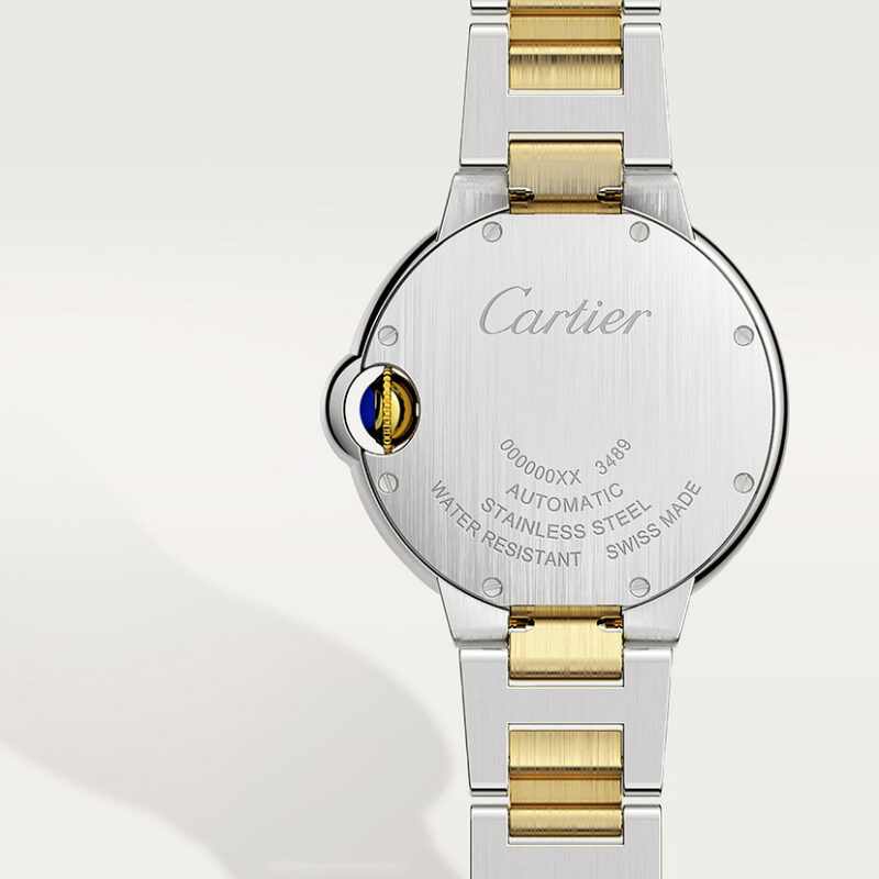 BALLON BLEU DE CARTIER WATCH 33MM YELLOW GOLD STEEL CRW2BB0002 - Image 2