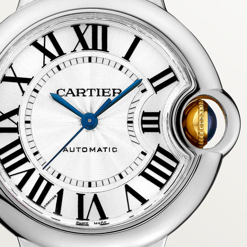 BALLON BLEU DE CARTIER WATCH 33MM YELLOW GOLD STEEL CRW2BB0002 - Image 4