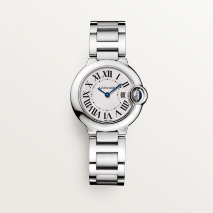 BALLON BLEU DE CARTIER WATCH 28 MM QUARTZ MOVEMENT STEEL CRWSBB0067