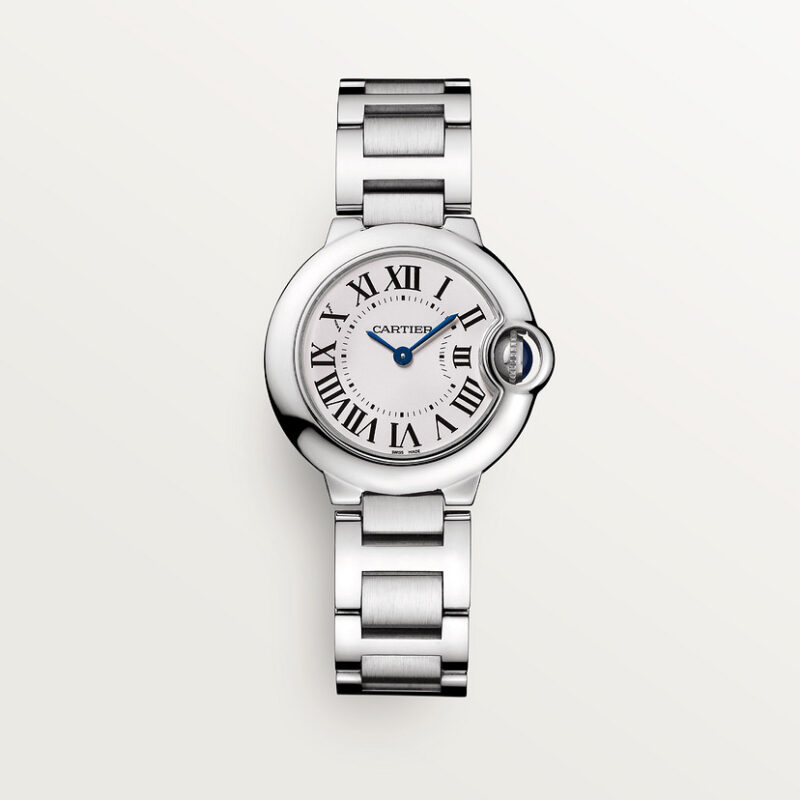 BALLON BLEU DE CARTIER WATCH 28 MM QUARTZ MOVEMENT STEEL CRWSBB0067