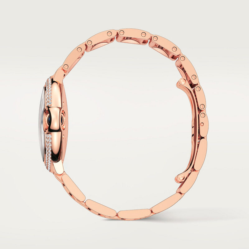 BALLON BLEU DE CARTIER WATCH 33 MM ROSE GOLD DIAMONDS CRWJBB0066 - Image 3