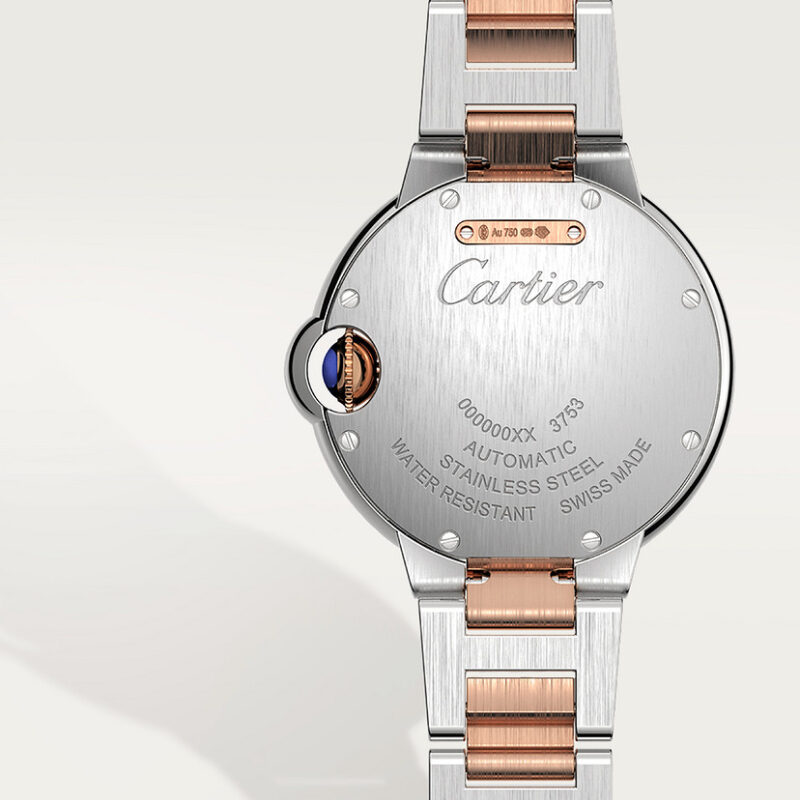BALLON BLEU DE CARTIER WATCH 33 MM ROSE GOLD STEEL CRW2BB0032 - Image 3