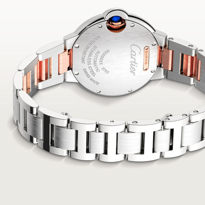 BALLON BLEU DE CARTIER WATCH 33 MM ROSE GOLD STEEL CRW2BB0032 - Image 5