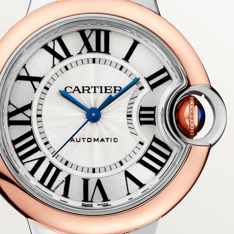 BALLON BLEU DE CARTIER WATCH 33 MM ROSE GOLD STEEL CRW2BB0032 - Image 7