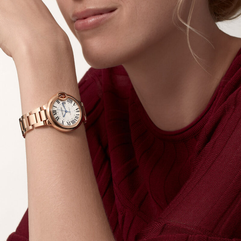 BALLON BLEU DE CARTIER WATCH 33 MM ROSE GOLD CRWGBB0042 - Image 6