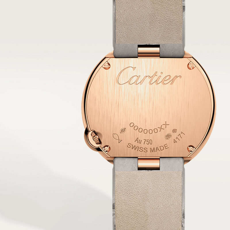 BALLON BLANC DE CARTIER WATCH 30MM QUARTZ MOVEMENT ROSE GOLD DIAMOND LEATHER CRWGBL0005 - Image 2