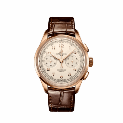 BREITLING PREMIER B09 CHRONOGRAPH 40 18K RED GOLD CREAM RB0930371G1P1