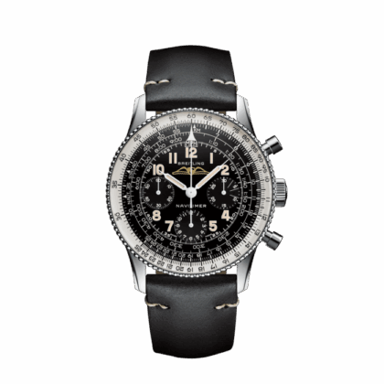 BREITLING NAVITIMER REF. 806 1959 RE-EDITION STAINLESS STEEL BLACK AB0910371B1X1