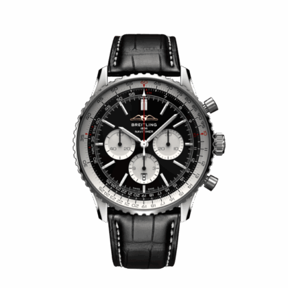 BREITLING NAVITIMER B01 CHRONOGRAPH 46 STAINLESS STEEL BLACK AB0137211B1P1
