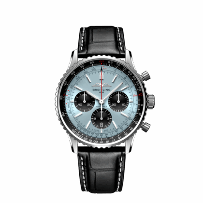 BREITLING NAVITIMER B01 CHRONOGRAPH 43 STAINLESS STEEL ICE BLUE AB0138241C1P1