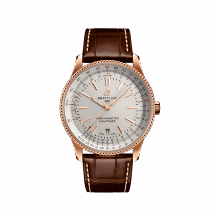 BREITLING NAVITIMER AUTOMATIC 41 18K RED GOLD CREAM R17326211G1P1