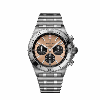 BREITLING CHRONOMAT B01 42 STAINLESS STEEL COPPER AB0134101K1A1