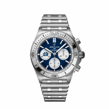 BREITLING CHRONOMAT B01 42 SIX NATIONS SCOTLAND STAINLESS STEEL BLUE AB0134A51C1A1