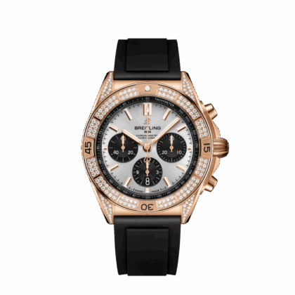 BREITLING CHRONOMAT B01 42 18K RED GOLD CREAM RB0134721G1S1