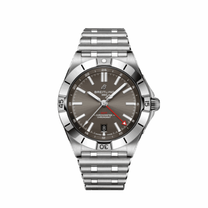 BREITLING CHRONOMAT AUTOMATIC GMT 40 STAINLESS STEEL ANTHRACITE A32398101M1A1