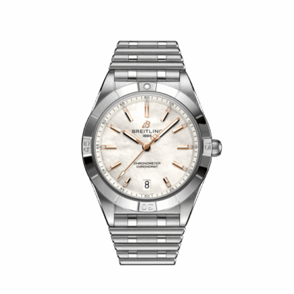 BREITLING CHRONOMAT AUTOMATIC 36 STAINLESS STEEL MOTHER-OF-PEARL A10380101A4A1