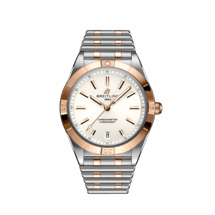 BREITLING CHRONOMAT AUTOMATIC 36 STAINLESS STEEL 18K RED GOLD WHITE U10380101A1U1