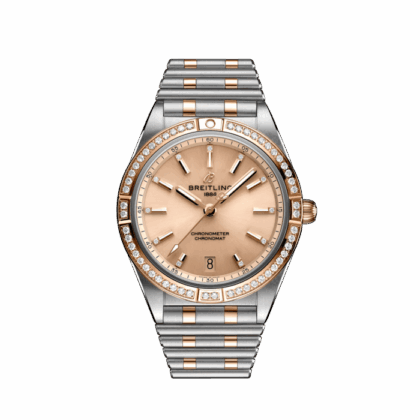 BREITLING CHRONOMAT AUTOMATIC 36 STAINLESS STEEL 18K RED GOLD COPPER U10380591K1U1