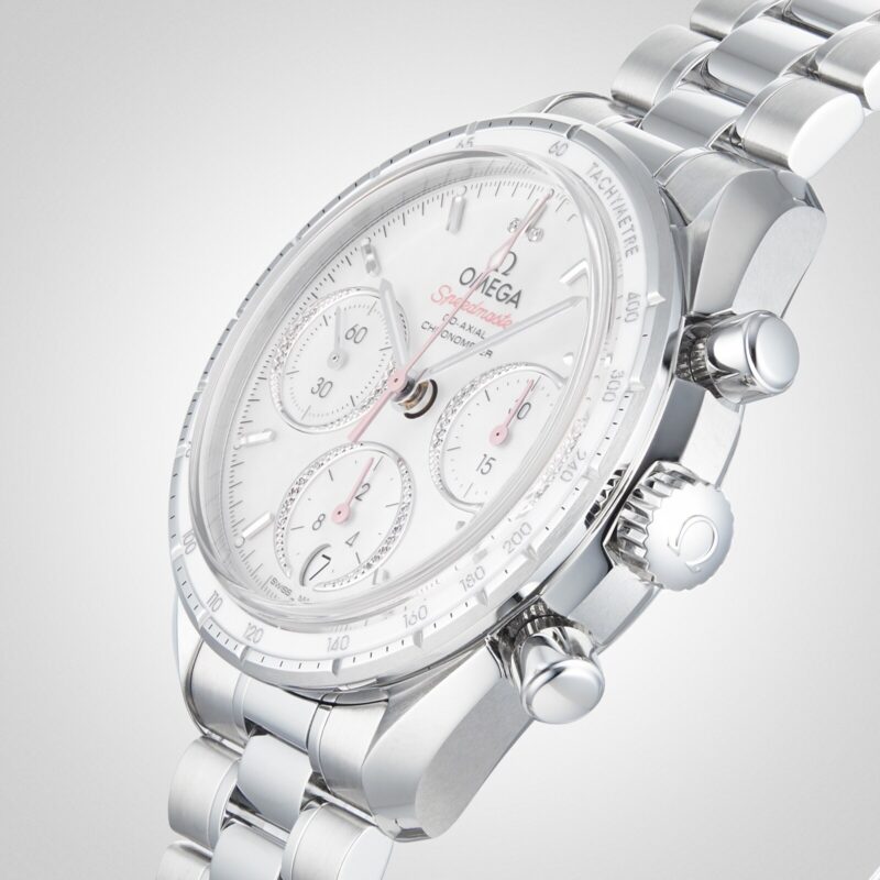 OMEGA SPEEDMASTER CO AXIAL CHRONOMETER CHRONOGRAPH 38MM O32430385055001 - Image 6