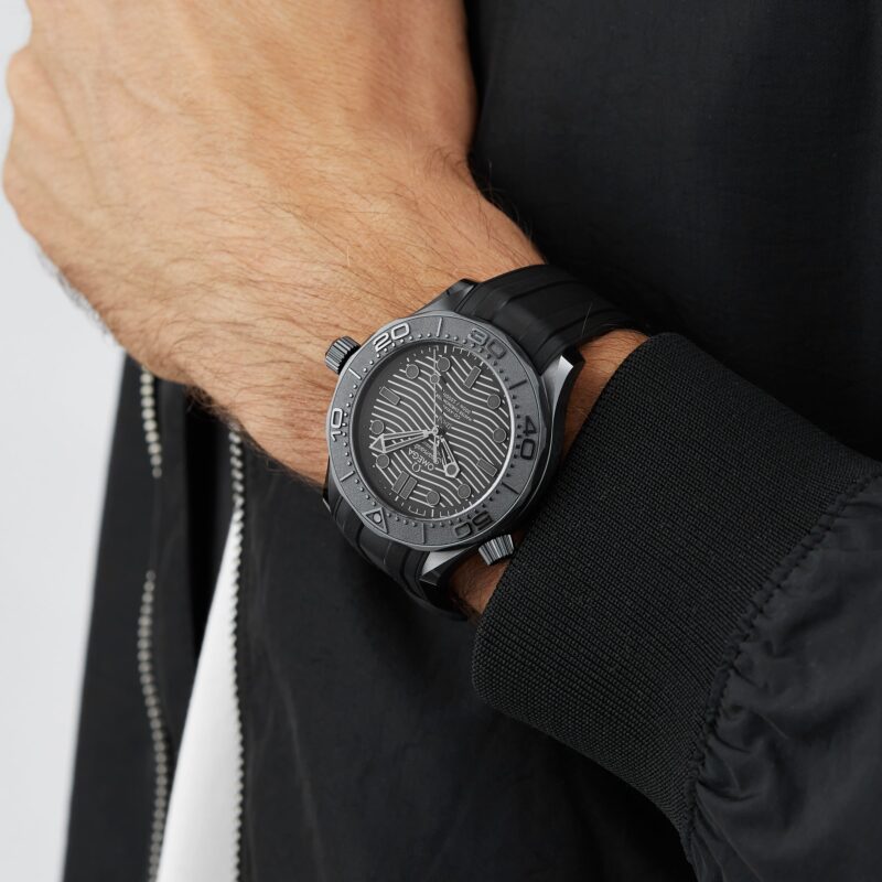 OMEGA SEAMASTER DIVER 300 CO AXIAL MASTER CHRONOMETER 43.5MM BLACK BLACK O21092442001003 - Image 8