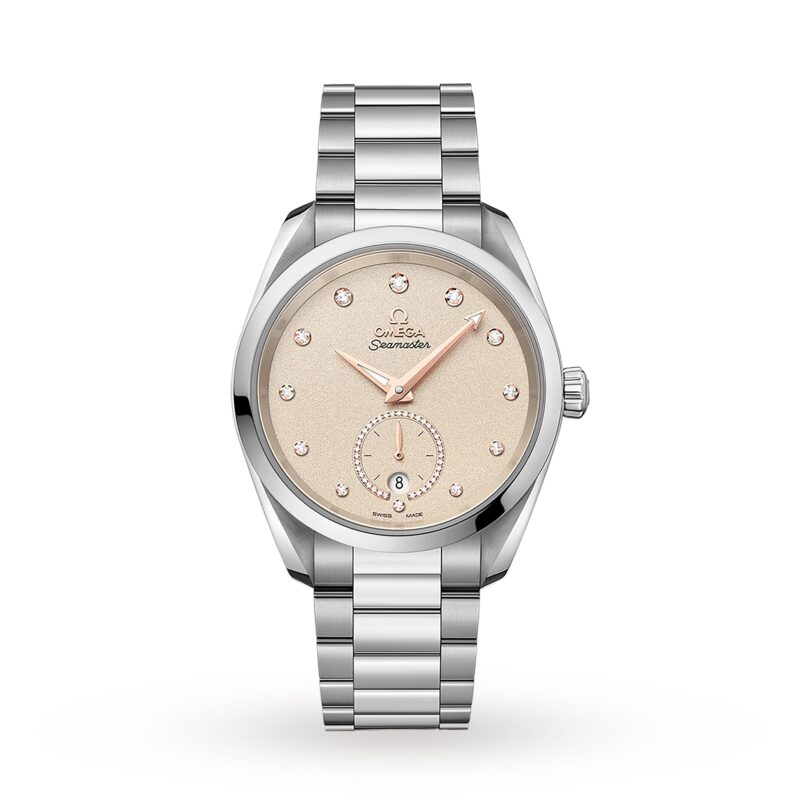 OMEGA SEAMASTER AQUA TERRA SEAMASTER STEEL CHRONOMETER 38MM LADIES WATCH O22010382059001
