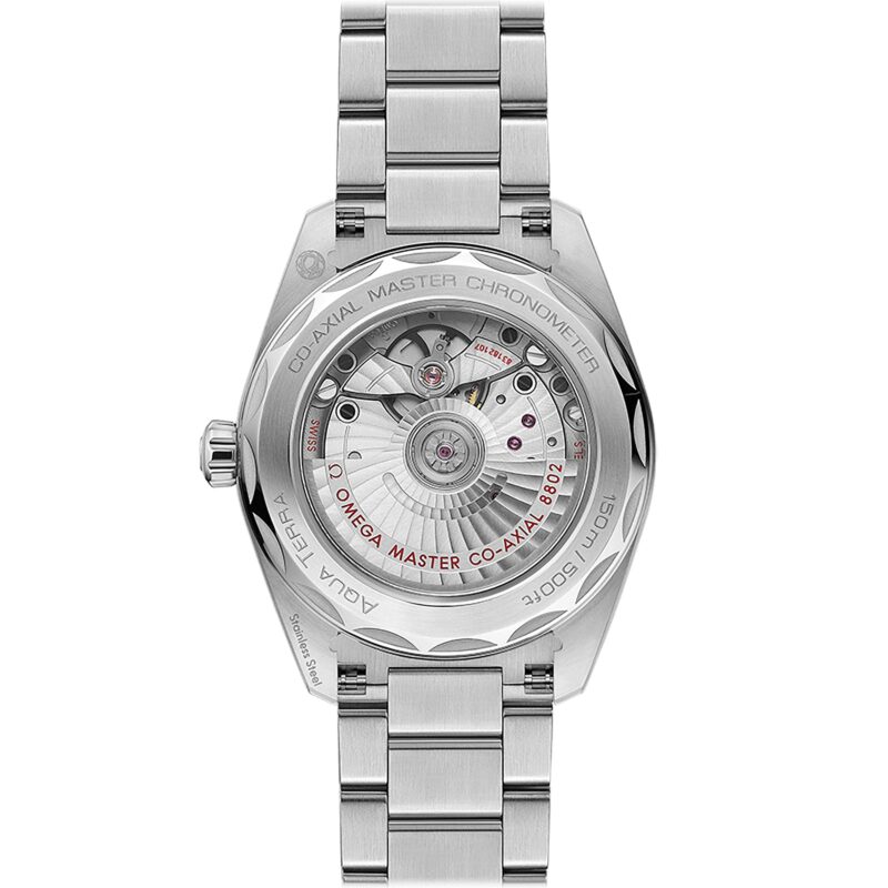 OMEGA SEAMASTER AQUA TERRA SEAMASTER STEEL CHRONOMETER 38MM LADIES WATCH O22010382059001 - Image 2