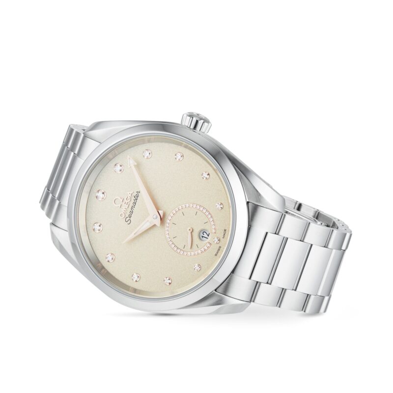 OMEGA SEAMASTER AQUA TERRA SEAMASTER STEEL CHRONOMETER 38MM LADIES WATCH O22010382059001 - Image 4