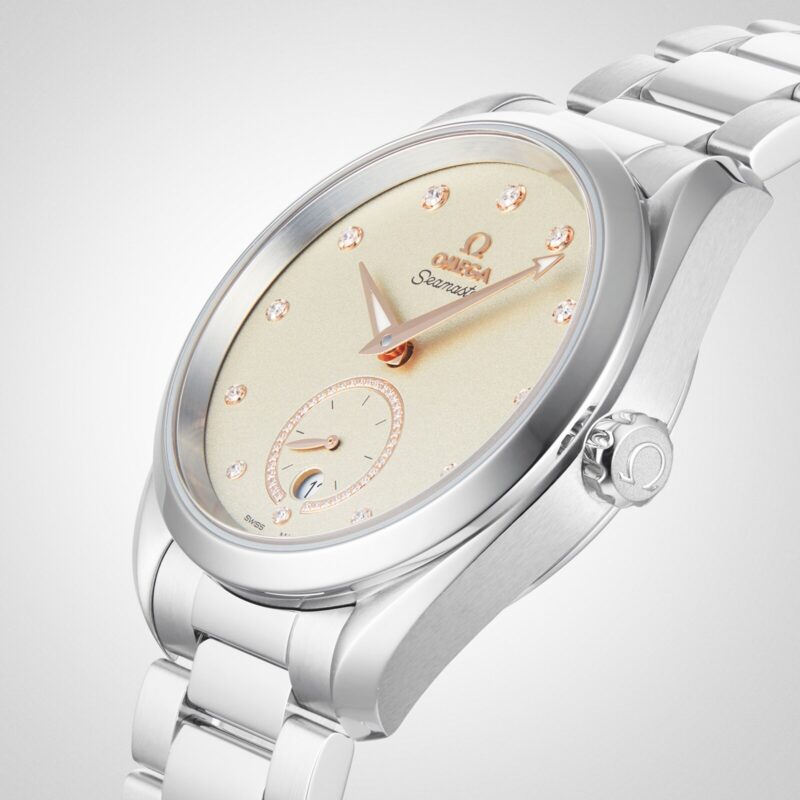 OMEGA SEAMASTER AQUA TERRA SEAMASTER STEEL CHRONOMETER 38MM LADIES WATCH O22010382059001 - Image 7