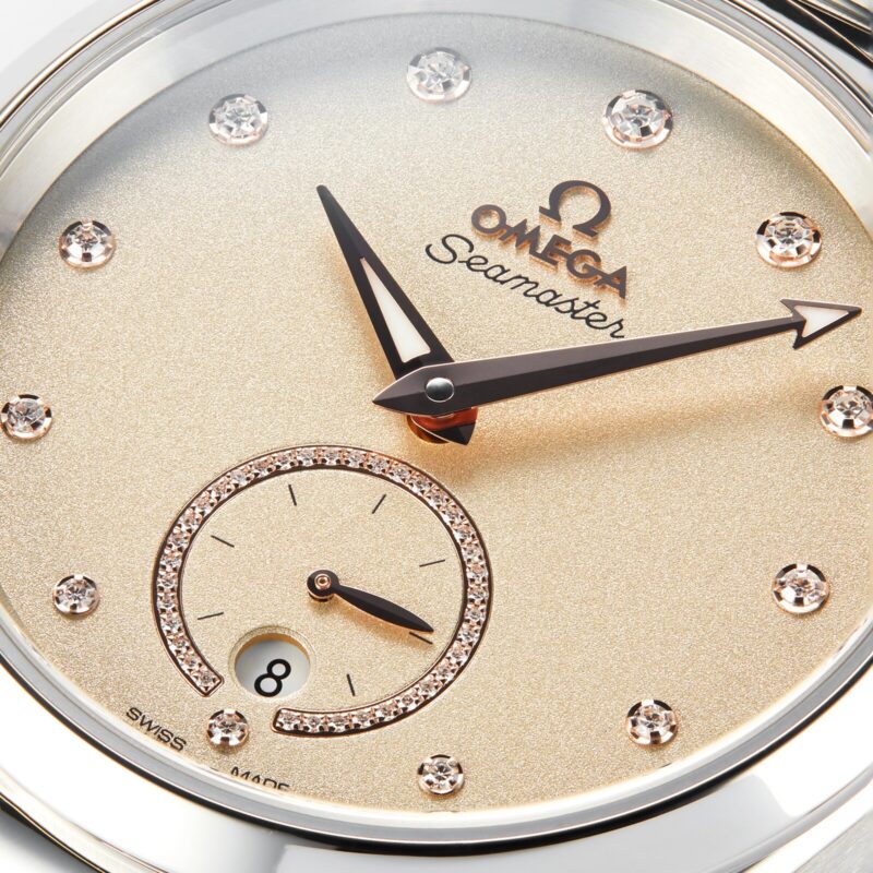 OMEGA SEAMASTER AQUA TERRA SEAMASTER STEEL CHRONOMETER 38MM LADIES WATCH O22010382059001 - Image 8