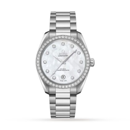 OMEGA SEAMASTER AQUA TERRA DIAMOND 38MM LADIES WATCH O22015382055001