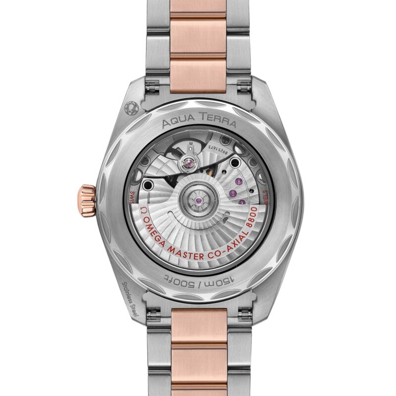 OMEGA SEAMASTER AQUA TERRA CO AXIAL MASTER CHRONOMETER 38MM LADIES WATCH O22020382003001 - Image 2