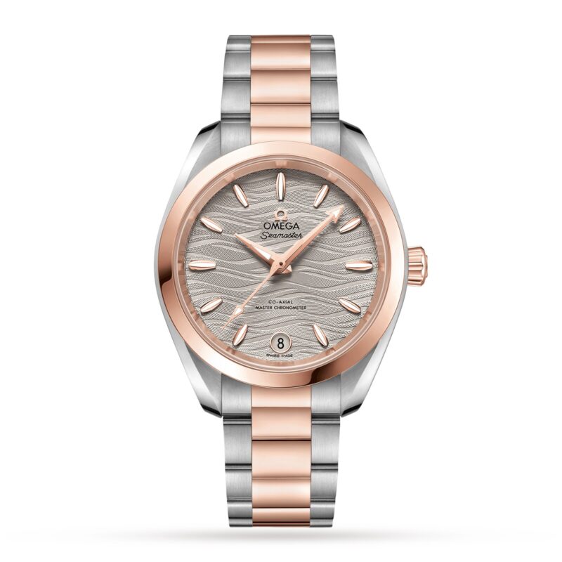 OMEGA SEAMASTER AQUA TERRA CO AXIAL MASTER CHRONOMETER 34MM LADIES WATCH O22020342006001