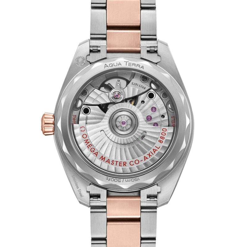 OMEGA SEAMASTER AQUA TERRA CO AXIAL MASTER CHRONOMETER 34MM LADIES WATCH O22020342006001 - Image 2